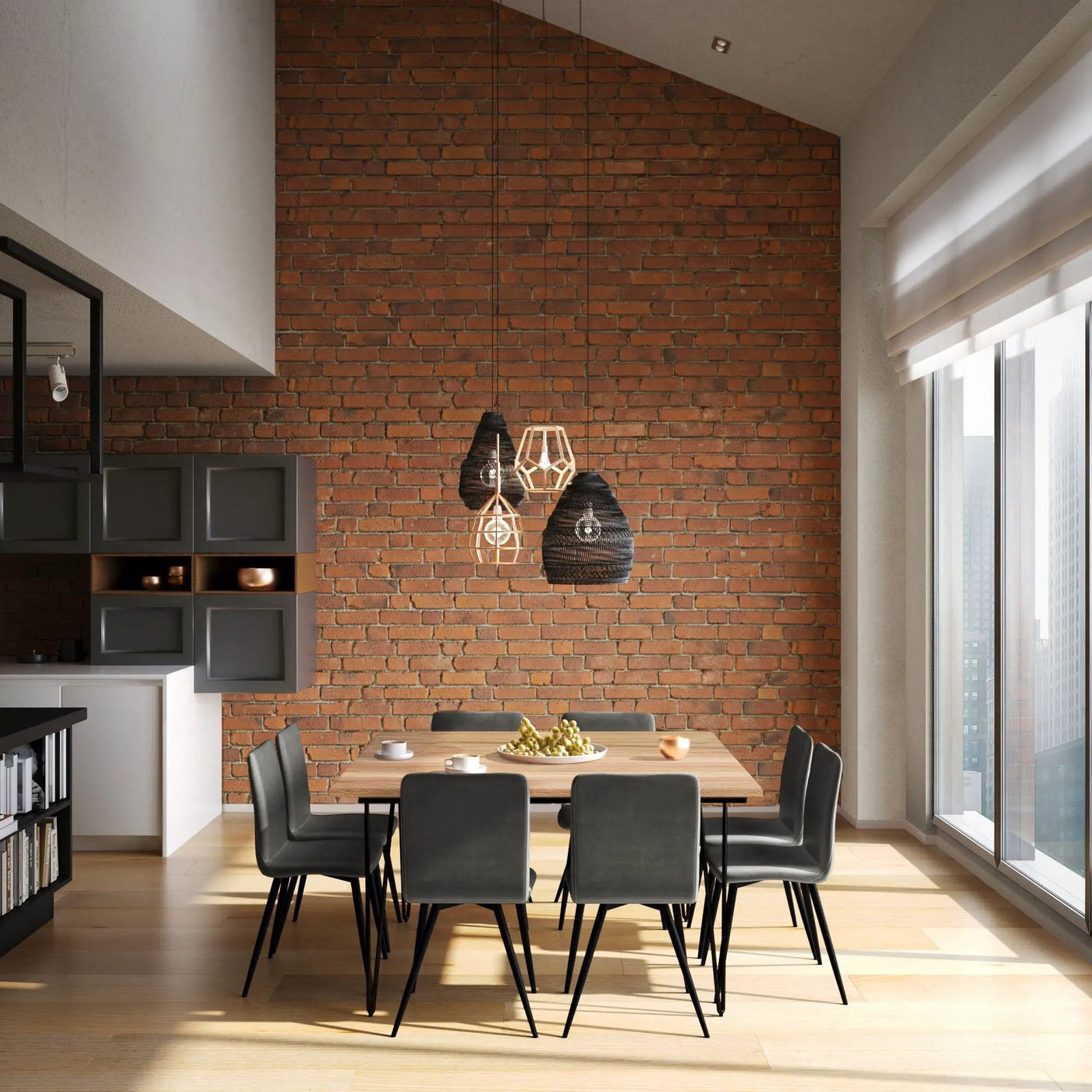 Hunter - Square Tabletop Dining Table by Unique Piece Furniture