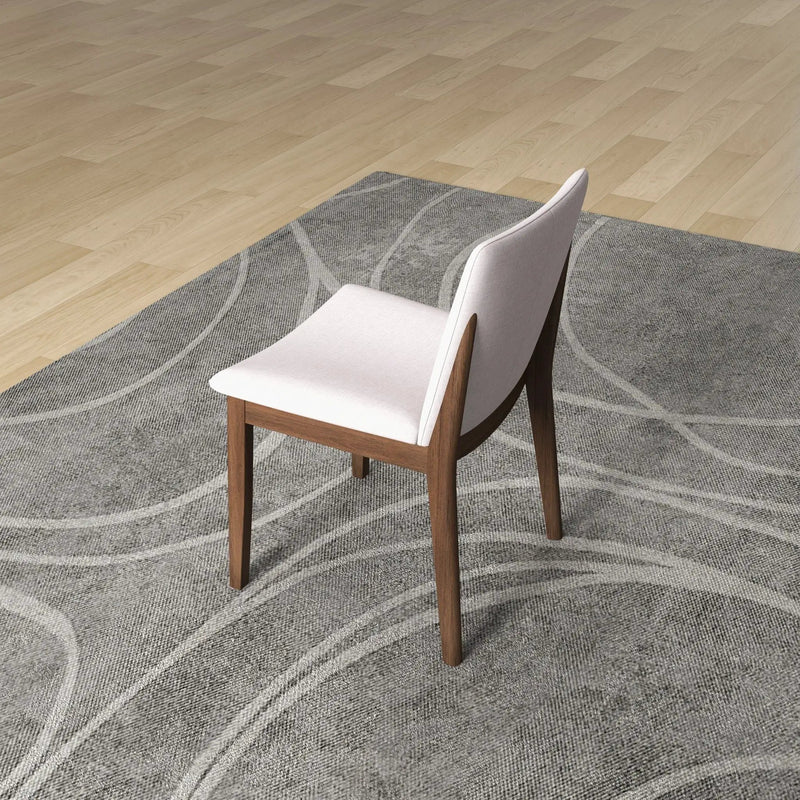 Laura - Mid-Century Modern Solid Wood Dining Chair (Set of 2) by HouseOfZazla