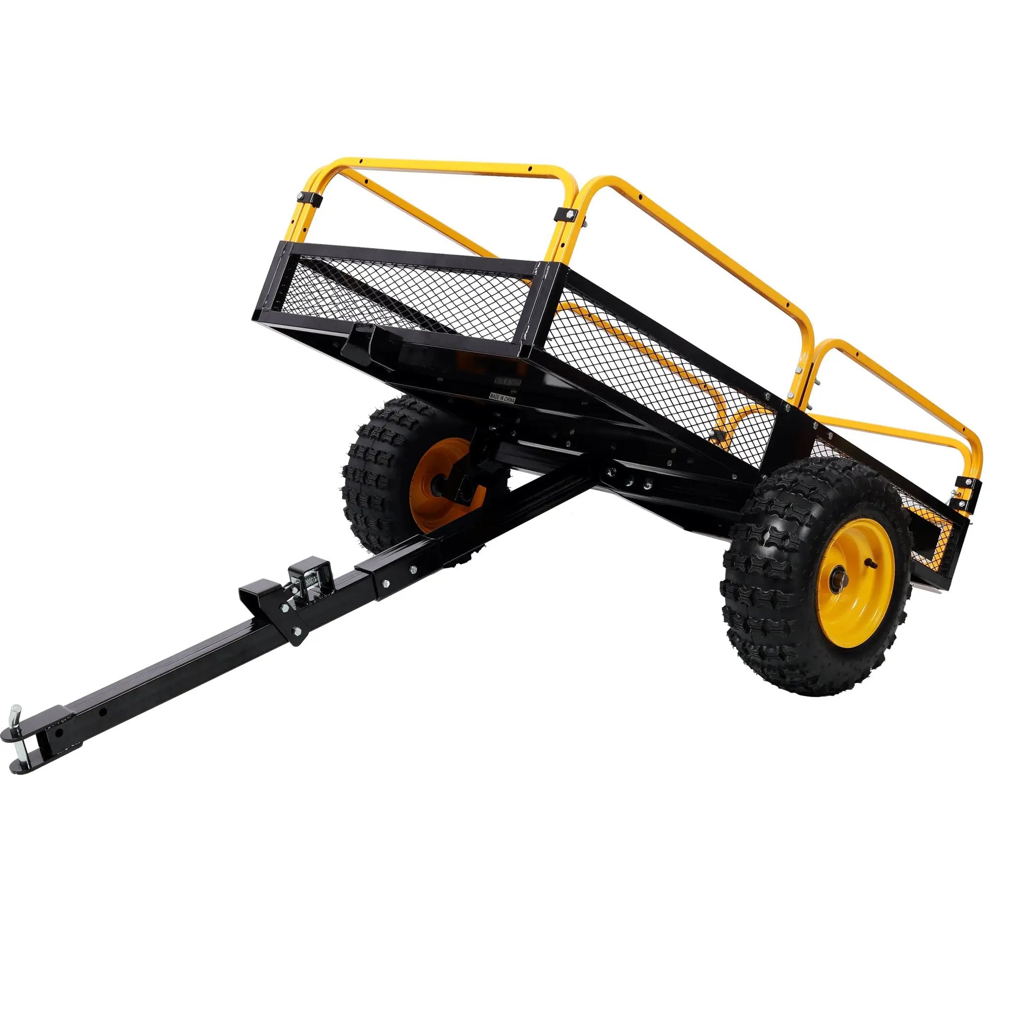 Heavy-Duty Tow-Behind Dump Cart by HouseOfZazla