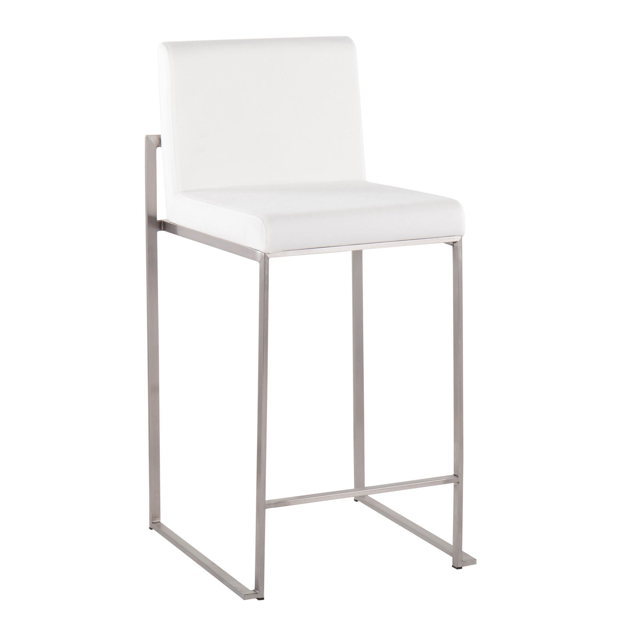 Fuji - Contemporary High Back Counter Stool, Functional Design by HouseOfZazla