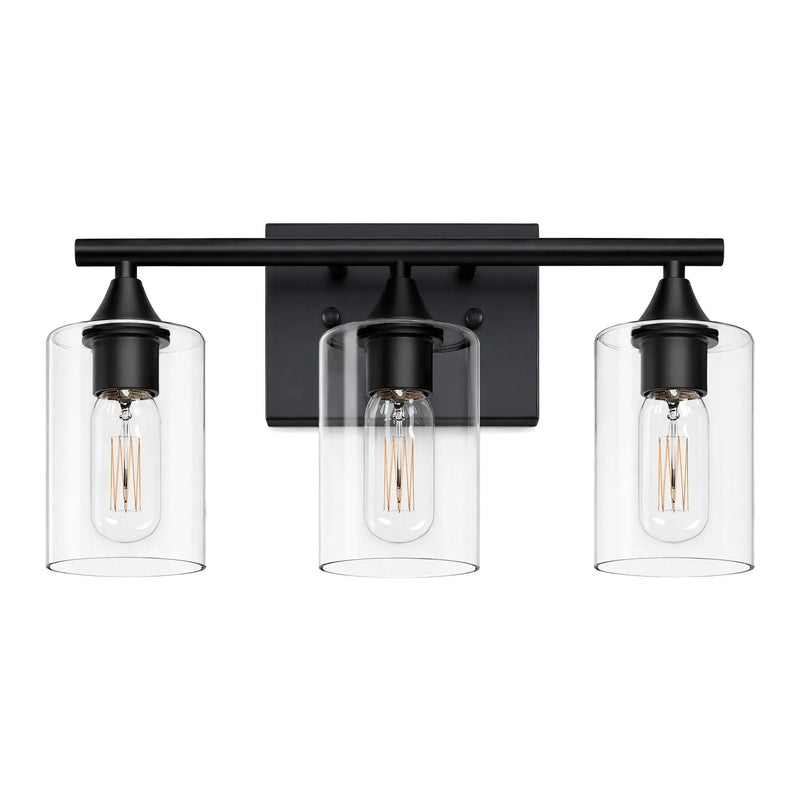 3-Light Matte Bathroom Vanity Wall Light by HouseOfZazla