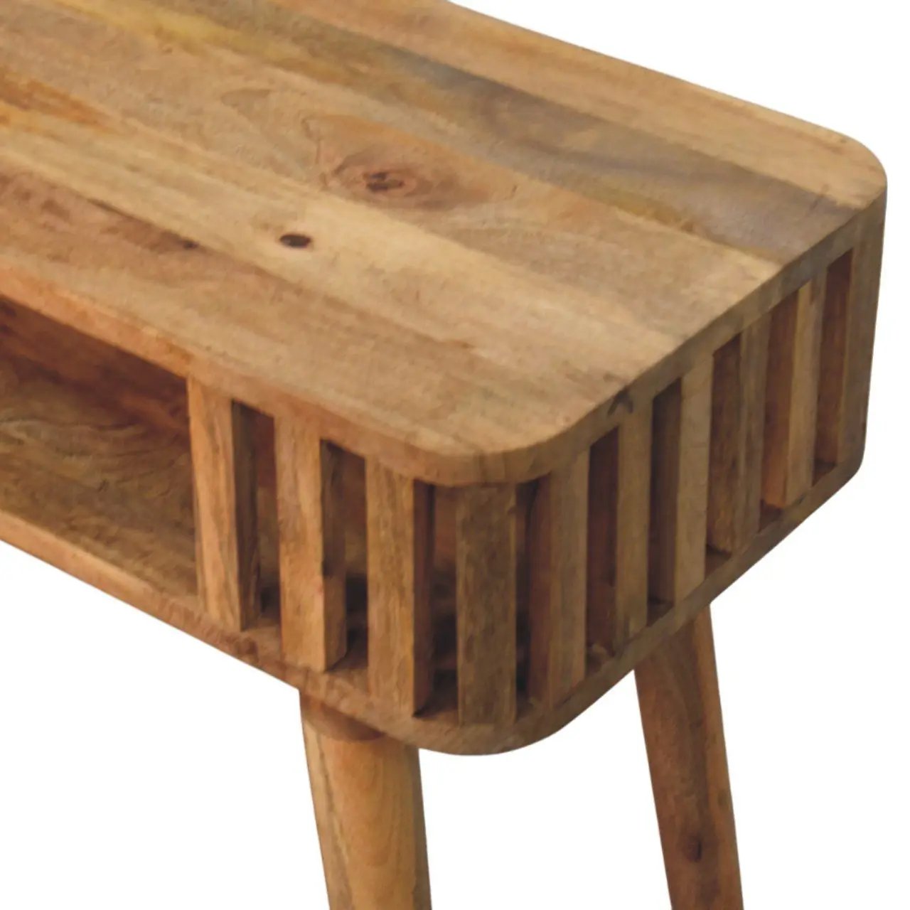 Slatted Console - Light Brown by HouseOfZazla