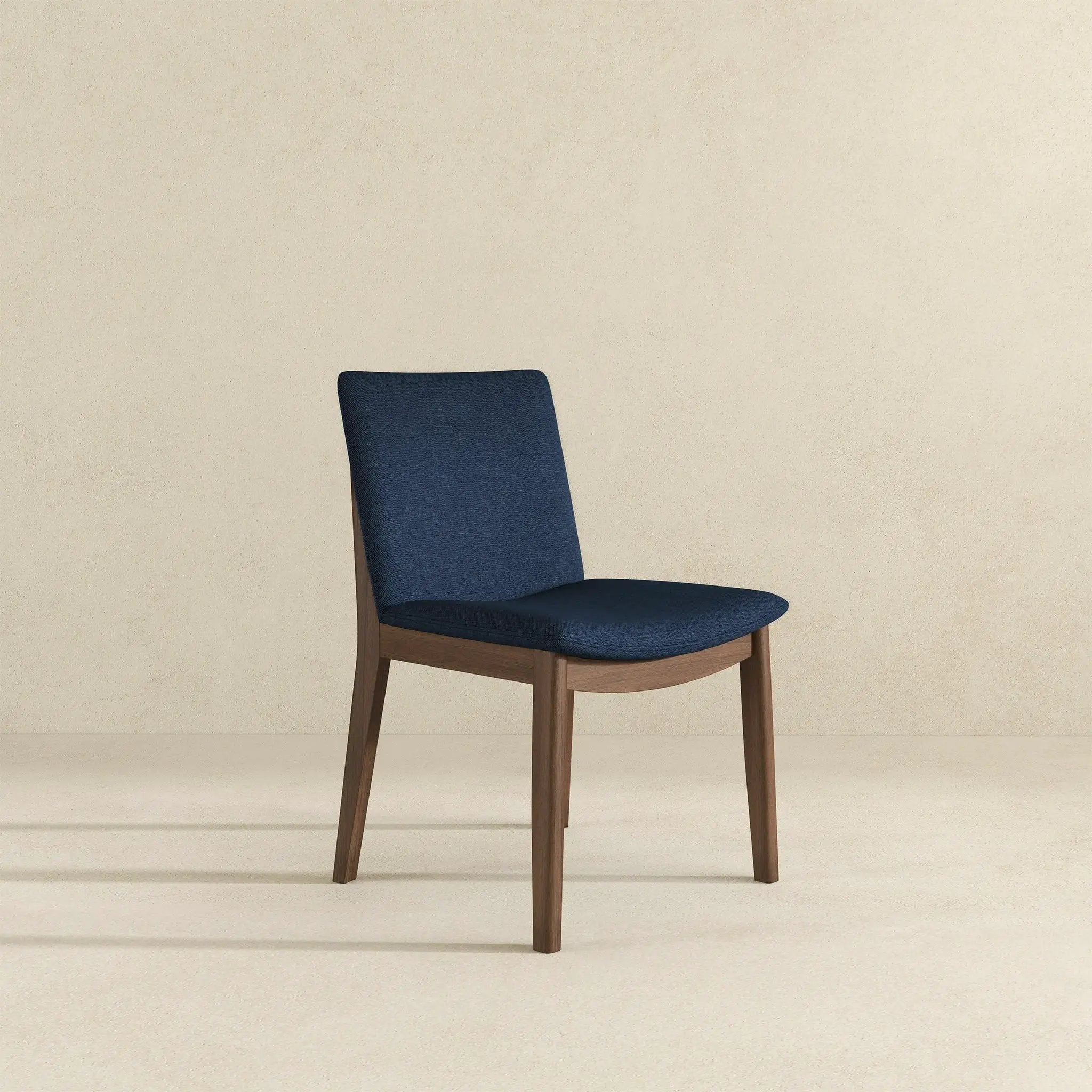 Laura - Mid-Century Modern Solid Wood Dining Chair (Set of 2) by HouseOfZazla