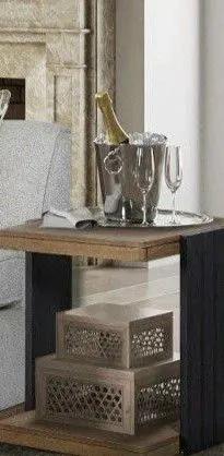 Channel - Chairside Table - Black by Unique Piece Furniture