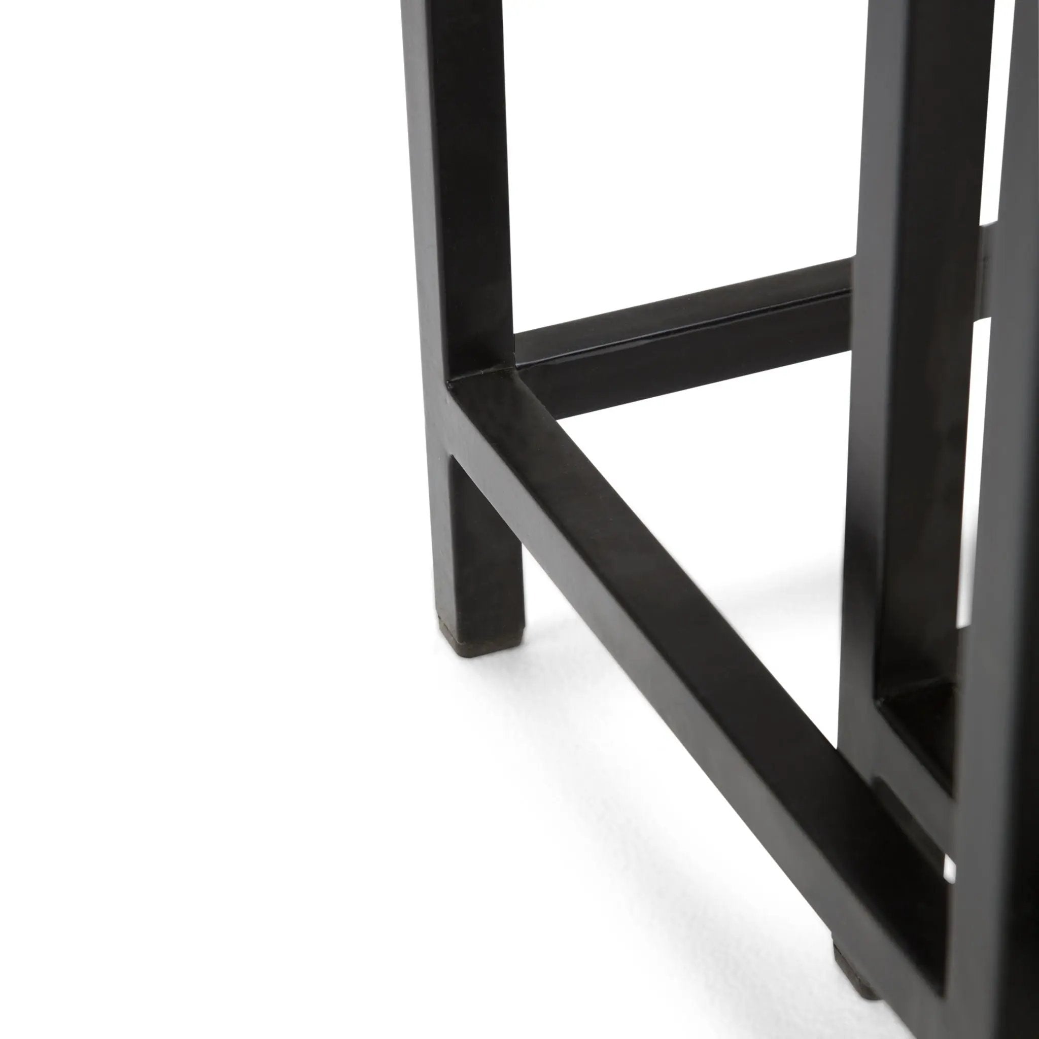 Skyler - 2 Piece Nesting Side Table - Dark Cognac Brown by HouseOfZazla