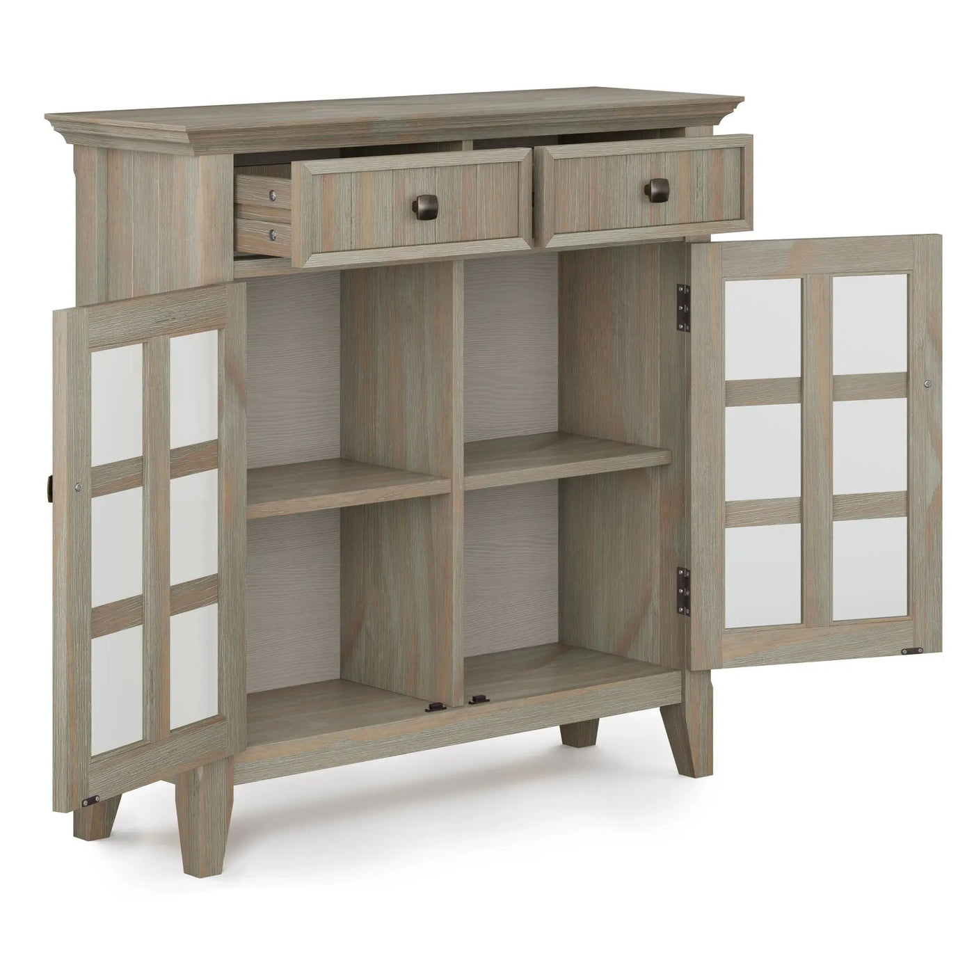 Acadian - Handcrafted Entryway Storage Cabinet by Unique Piece Furniture