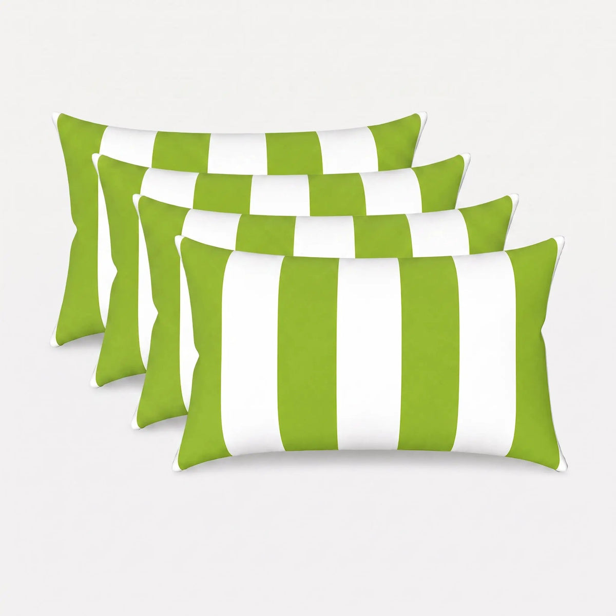 4 Pack Outdoor Lumbar Pillow with Inserts by HouseOfZazla
