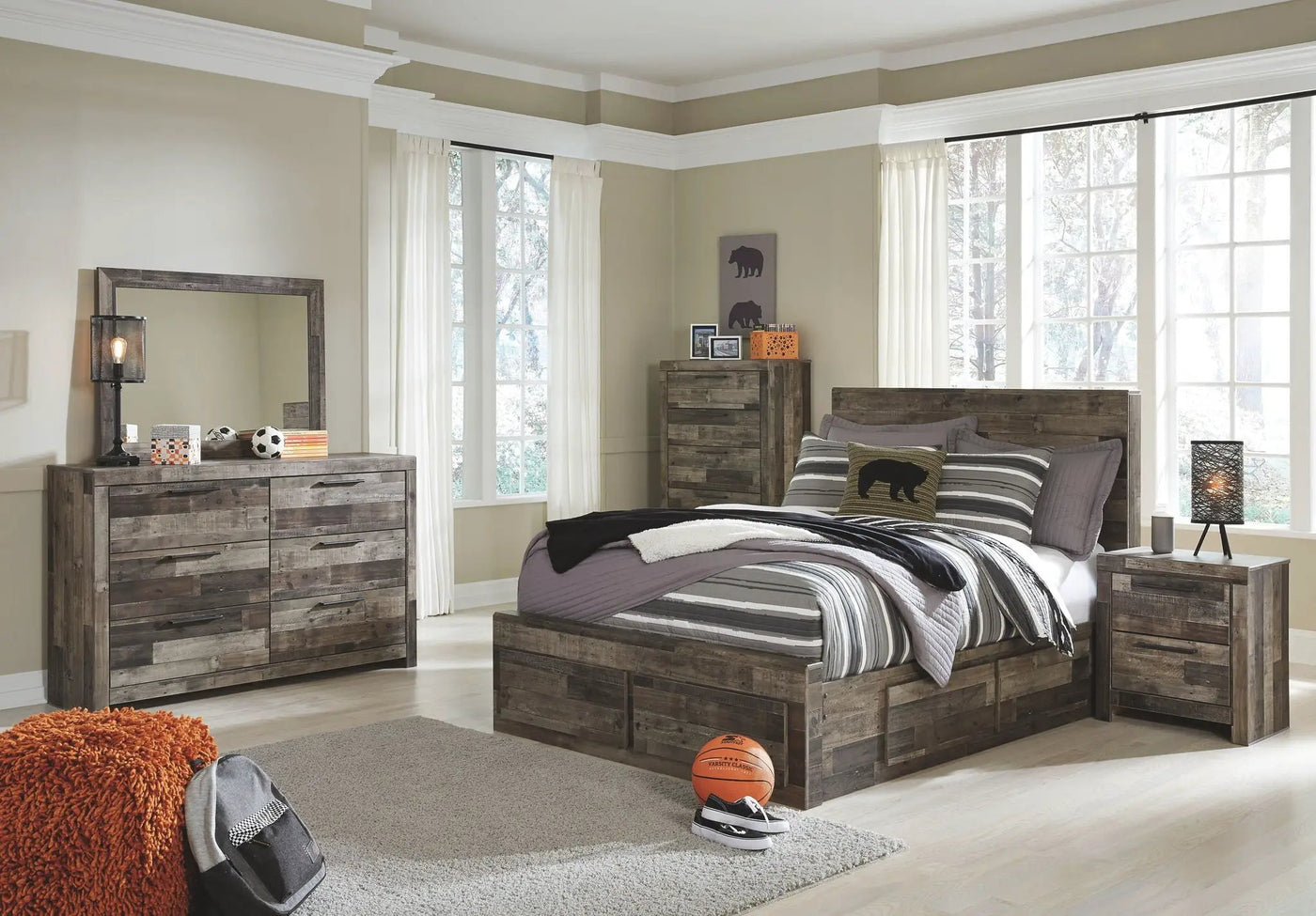 Derekson - Youth Panel Bedroom Set by Unique Piece Furniture
