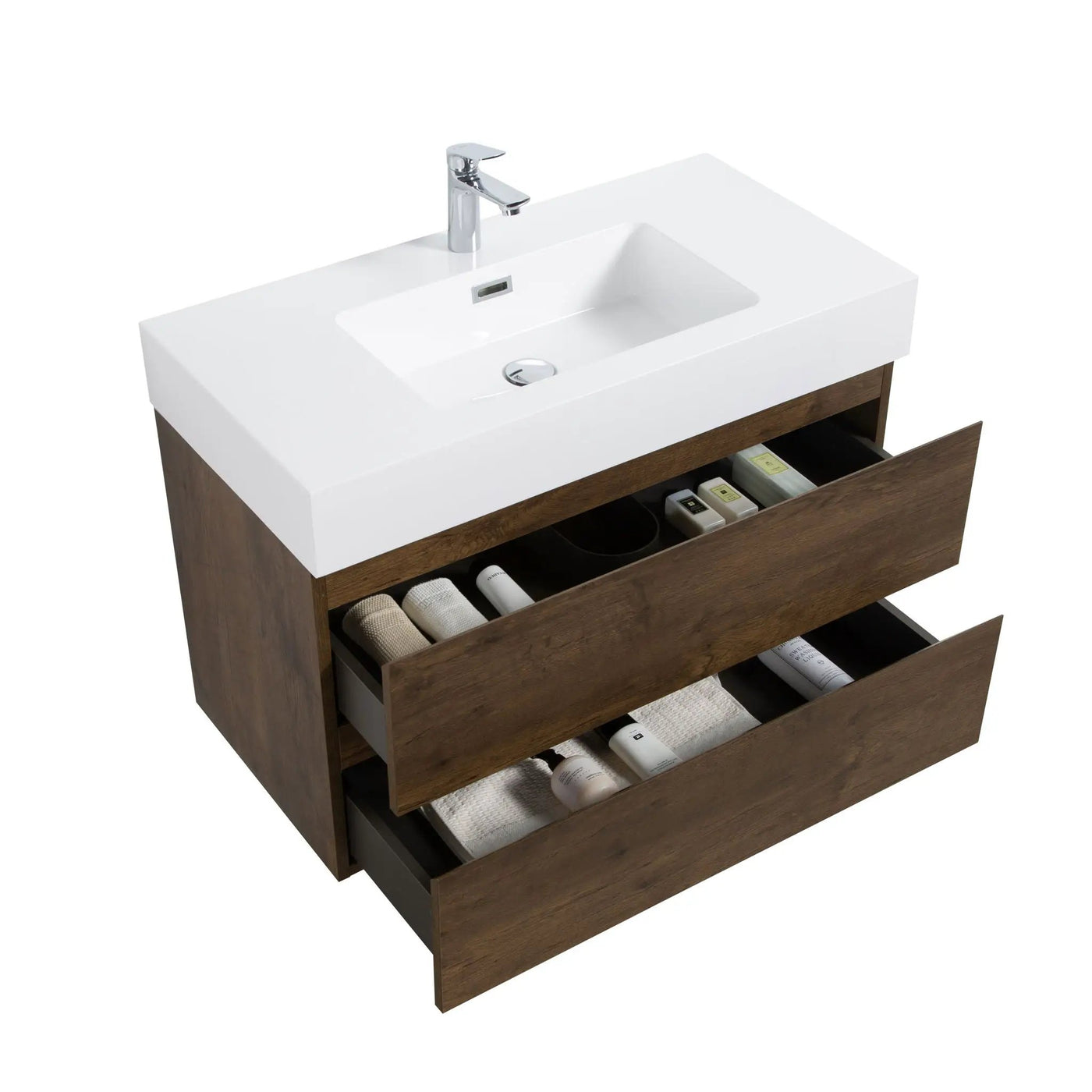 Alice Bathroom Vanity Wall Mounted With Sink by HouseOfZazla