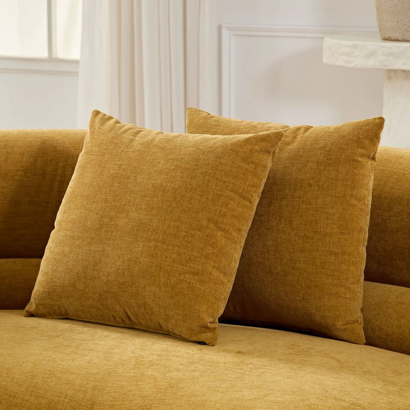 Modular Curved Sectional Sofa, 3-Piece Free-Form Configuration by HouseOfZazla