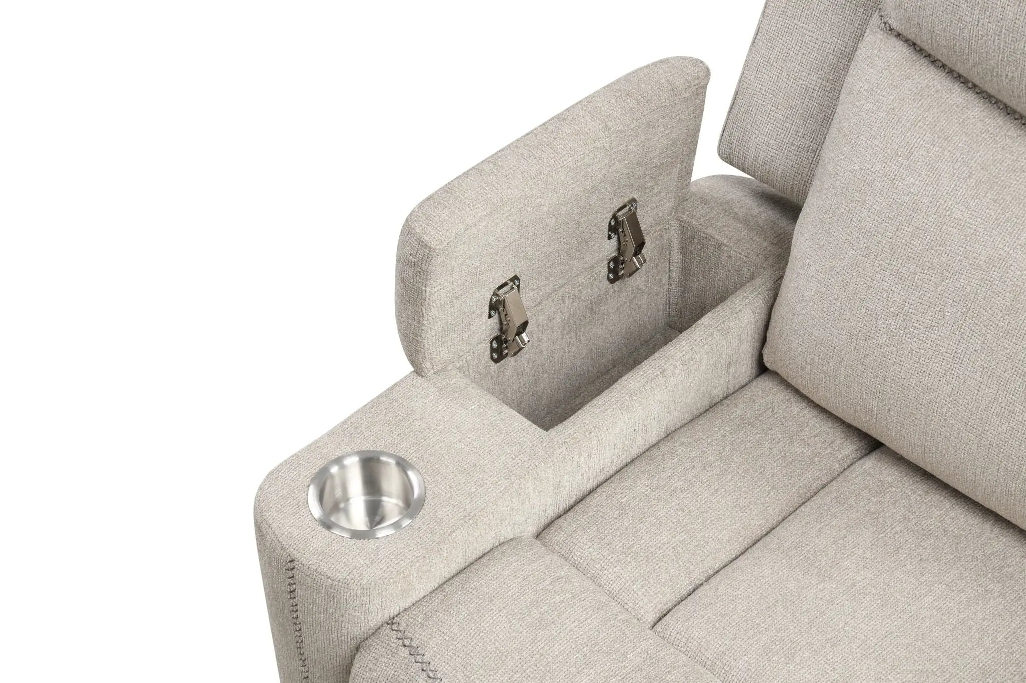 Galya - Motion Sofa - Light Gray by Unique Piece Furniture