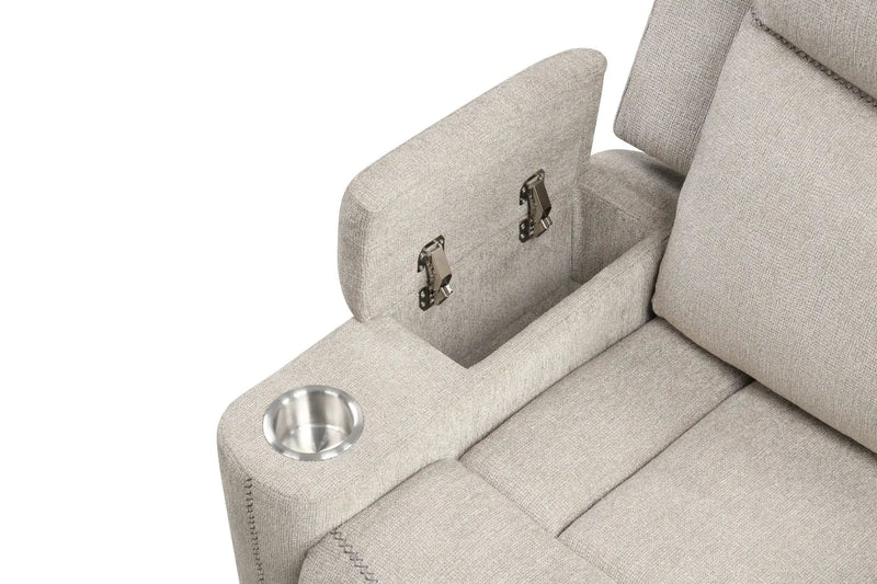 Galya - Motion Sofa - Light Gray by Unique Piece Furniture