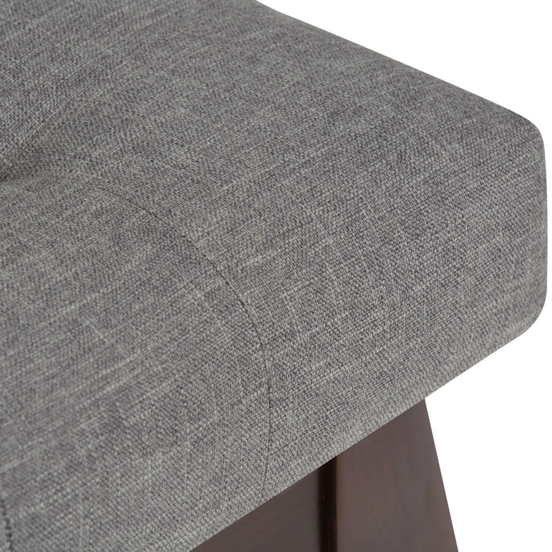 Draper - Upholstered Mid Century Tufted Ottoman Bench by Unique Piece Furniture
