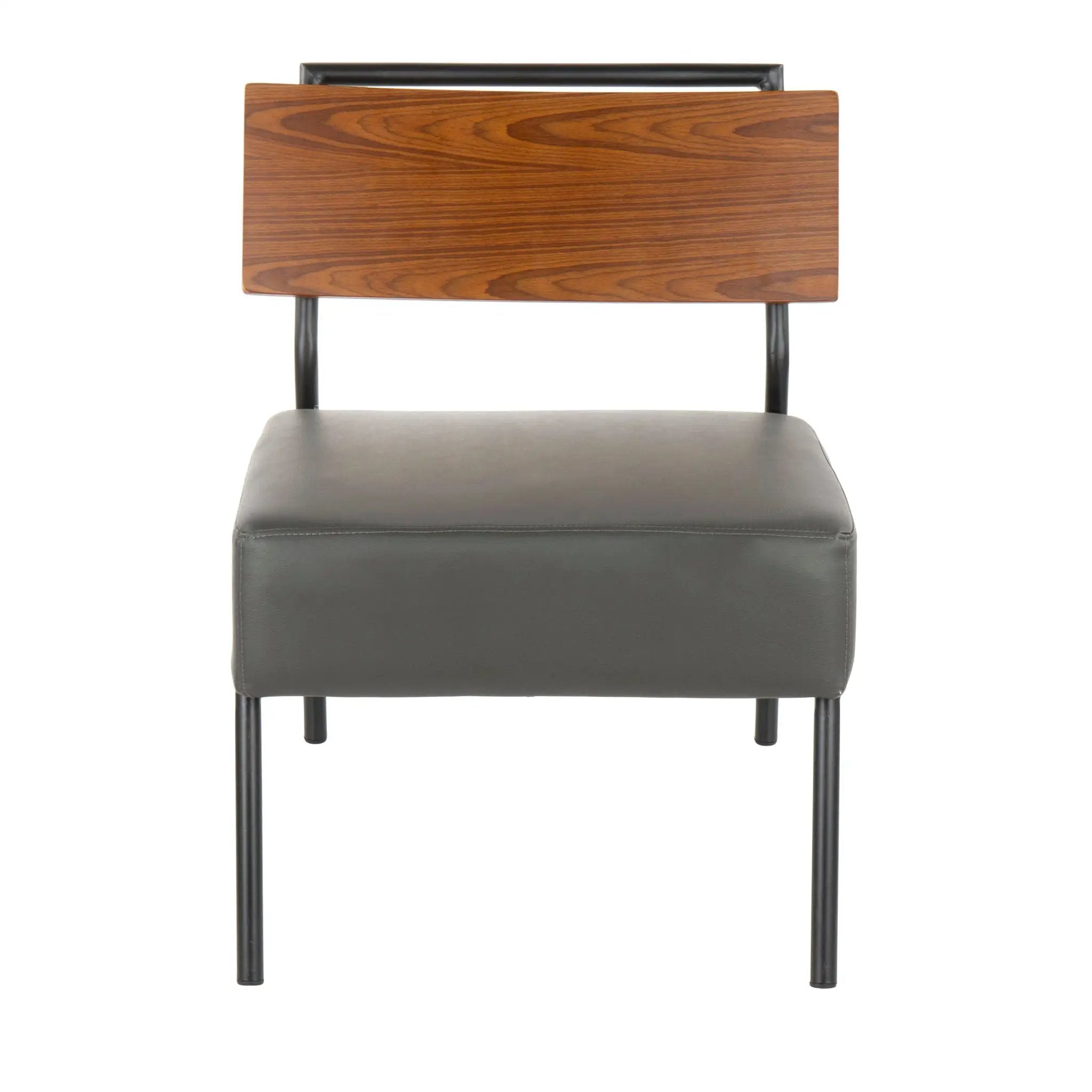 Fiji - Contemporary Chair - Gray / Walnut by Unique Piece Furniture