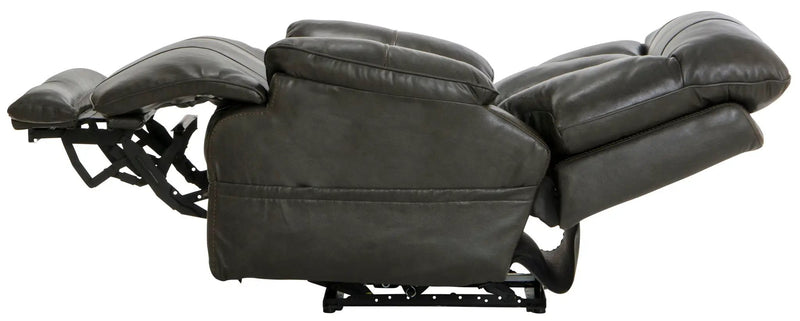 Naples - Power Headrest With Lumbar Power Lay Flat Recliner by Unique Piece Furniture