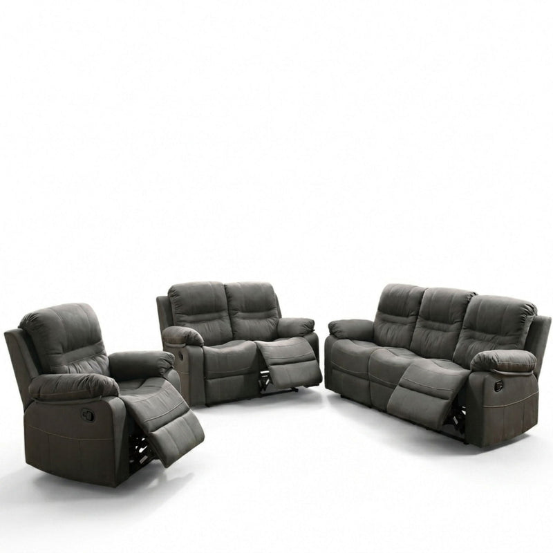 Modern Style Living Room Set With Pillow Arms by HouseOfZazla