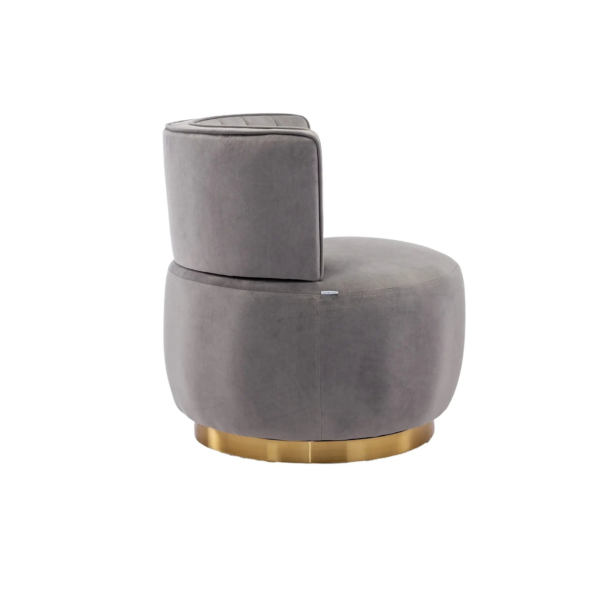 360 Degree Swivel Cuddle Barrel Accent Sofa Chairs by BLAKHOM