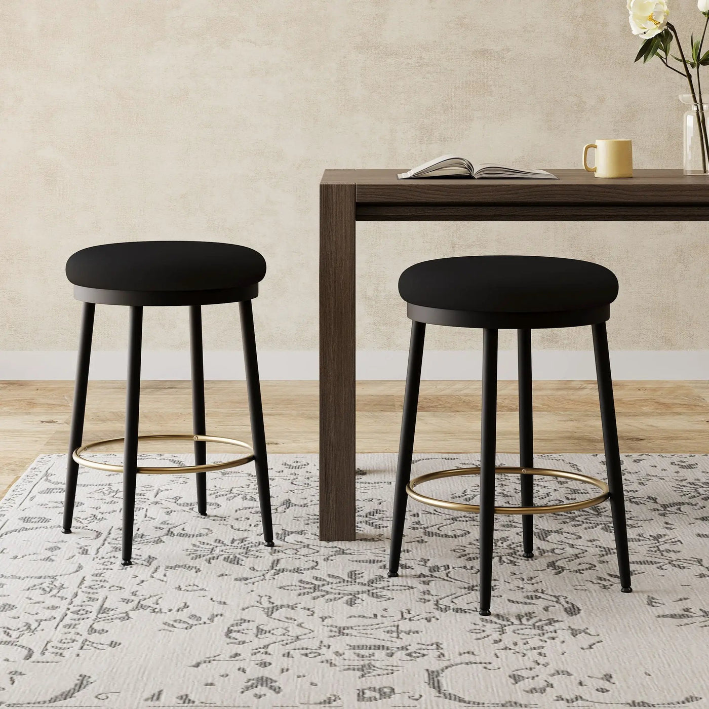 Stylish Design Counter Stools (Set of 2) by HouseOfZazla