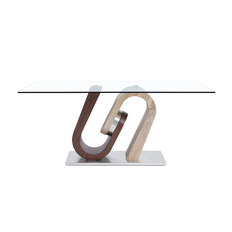 Tony - Dining Table - Brown / Beige by Unique Piece Furniture