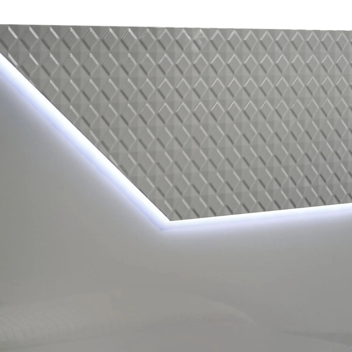 Pierce - Panel Bed LED Headboard by HouseOfZazla