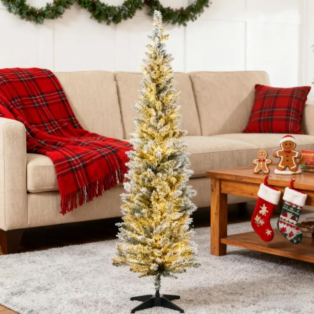 5ft Slim Artificial Christmas Tree by HouseOfZazla