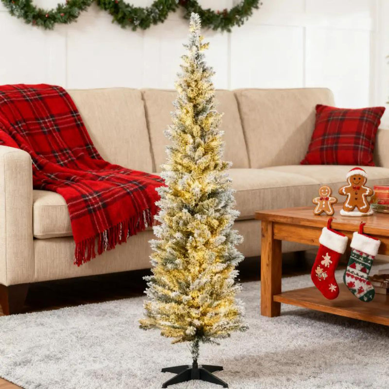 5ft Slim Artificial Christmas Tree by HouseOfZazla