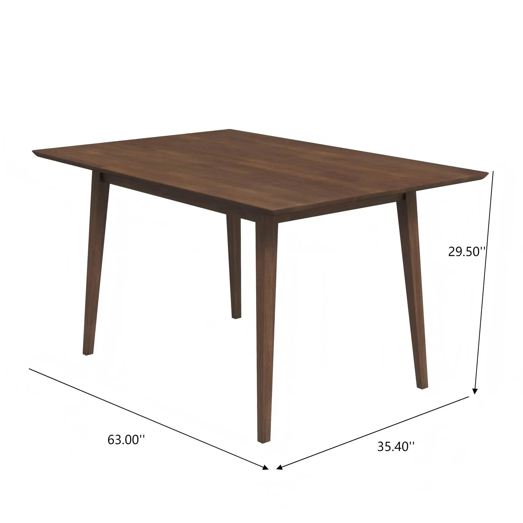 Levi - Modern Style Rectangular Dining Kitchen Table by Unique Piece Furniture