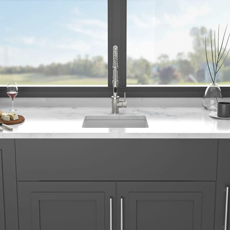 Modern Quartz Kitchen Sink Undermount Granite Composite by HouseOfZazla