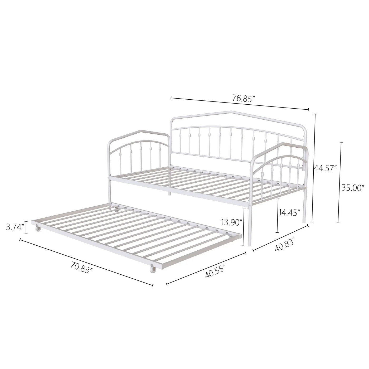 Fox - Daybed With Twin Trundle by Unique Piece Furniture