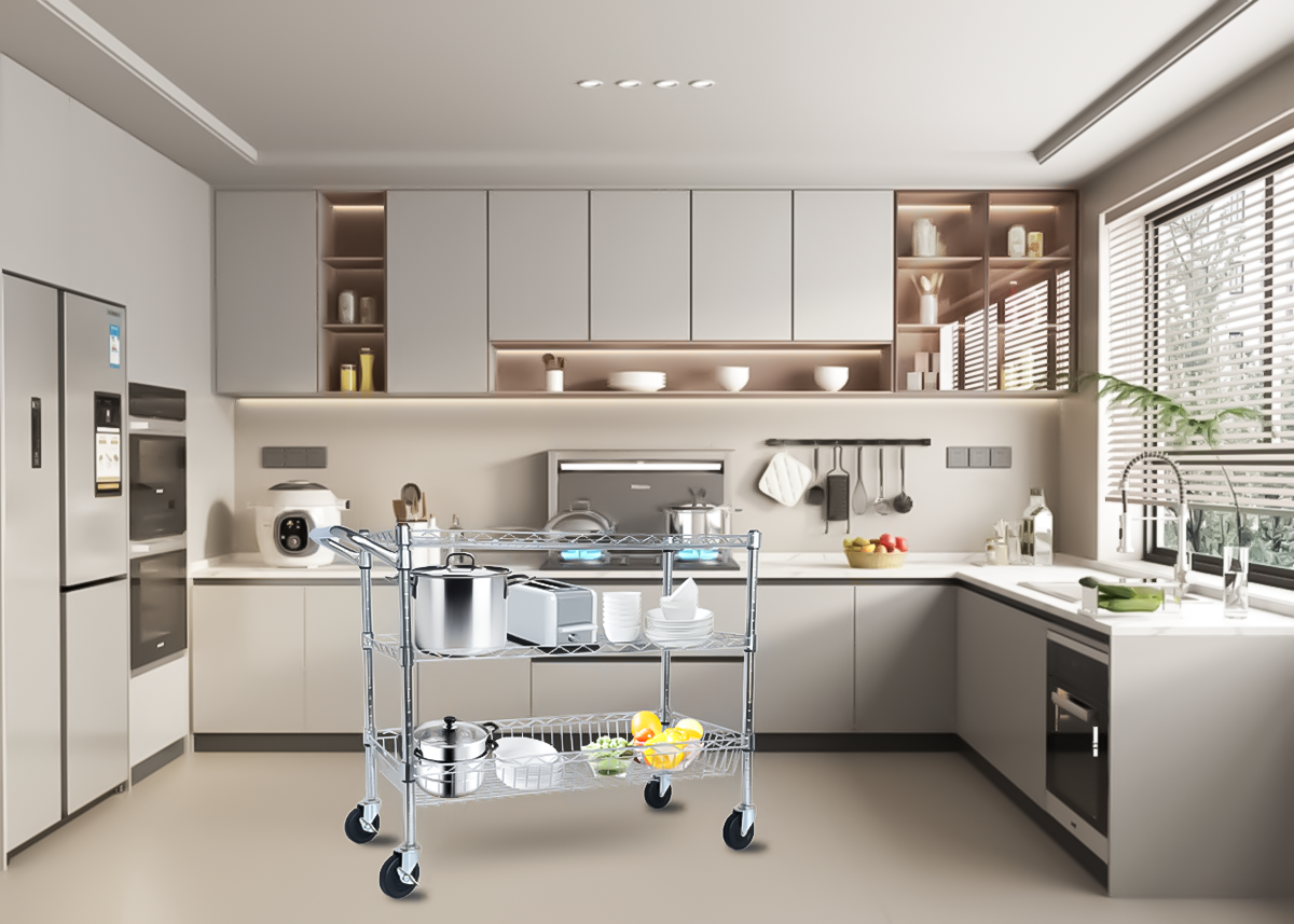 Heavy Duty Rolling Utility Cart by HouseOfZazla