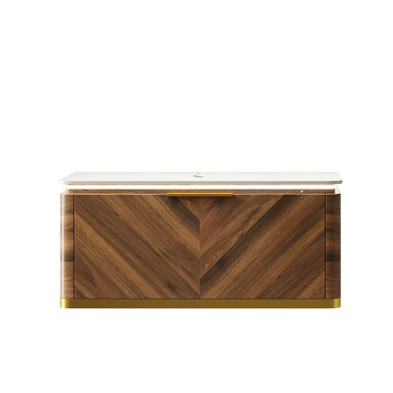 DIPA 36" Wall-Mounted Carrara Bathroom Vanity by HouseOfZazla