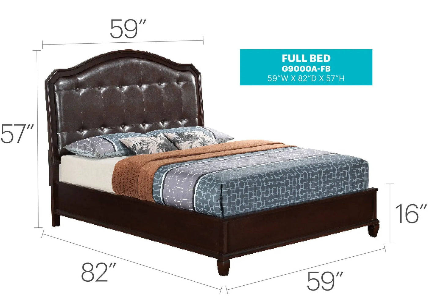 Bed With Transitional Design by HouseOfZazla