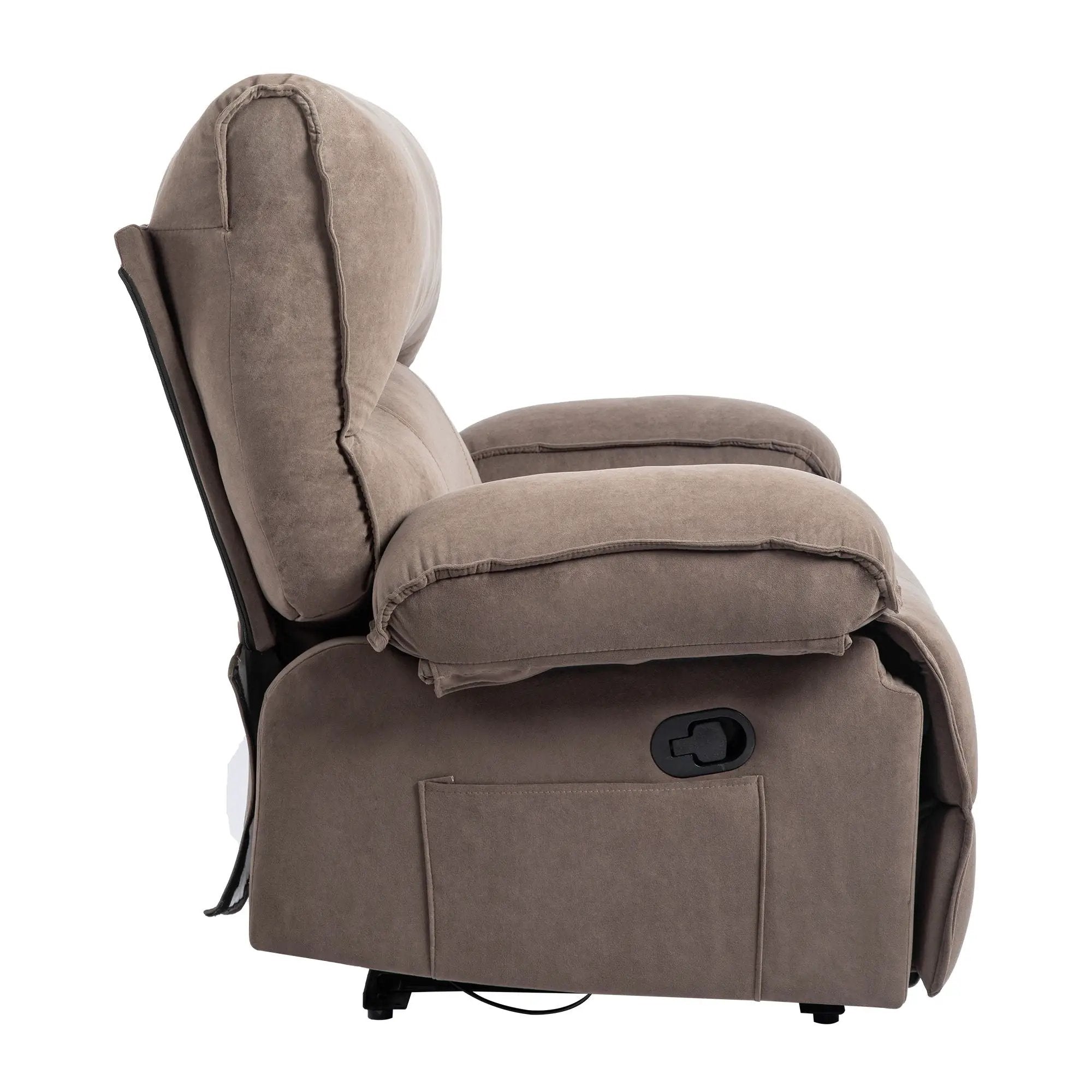 Oversized Manual Recliner Chair Sofa For Living Room by HouseOfZazla