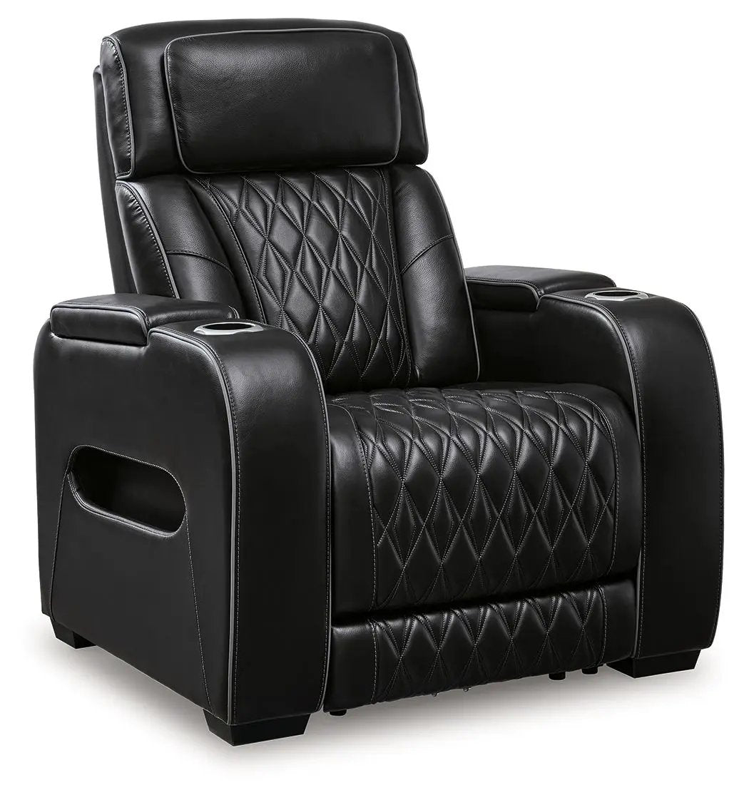 Boyington - Power Recliner/Adj Headrest by Unique Piece Furniture