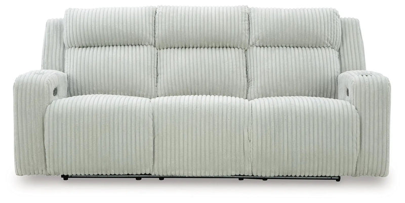 Forest Lake - Power Reclining Sofa With Adj Headrest by Unique Piece Furniture