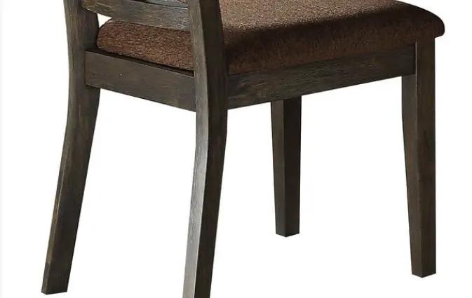 Jameson - Side Chair (Set of 2) - Brown / Espresso by HouseOfZazla