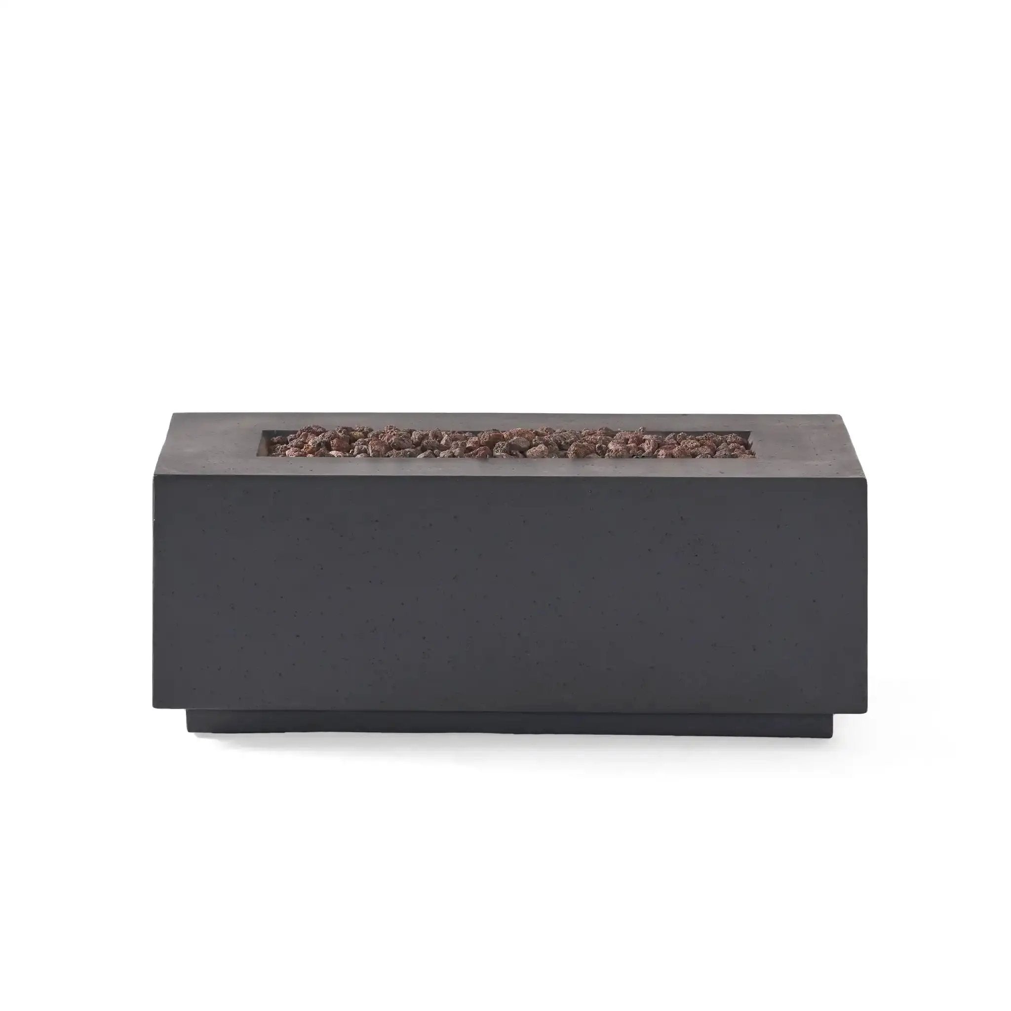 Contemporary Outdoor 40,000 Btu Propane Fire Pit by HouseOfZazla