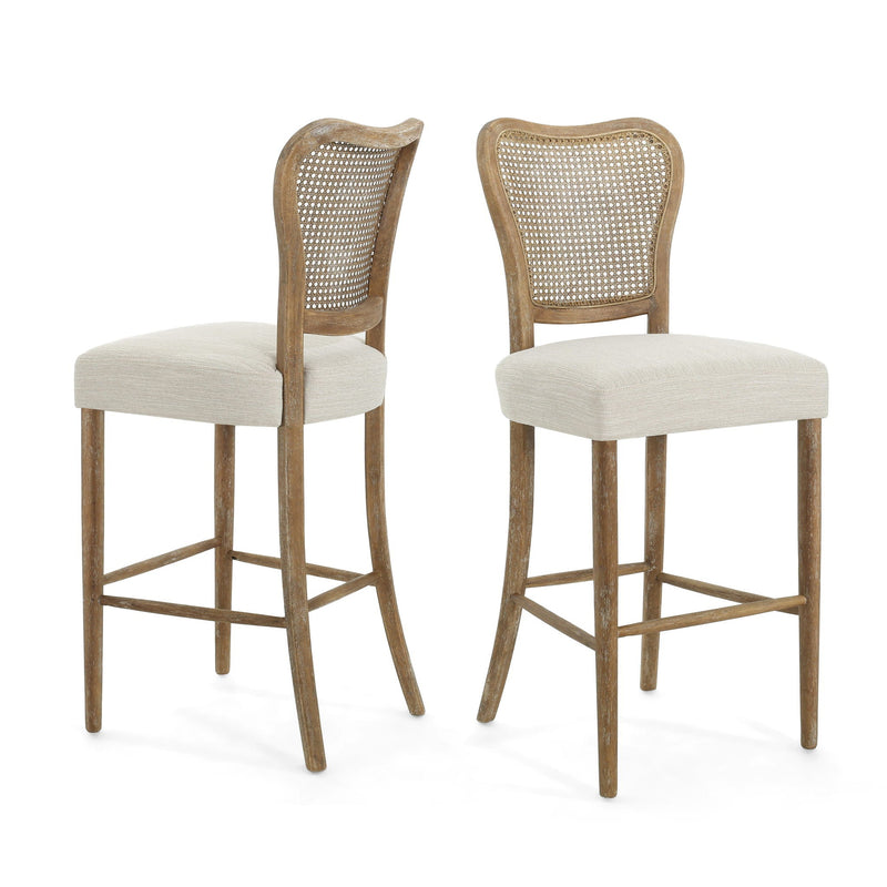 Barstool Set of 2 - Dark Brown by HouseOfZazla