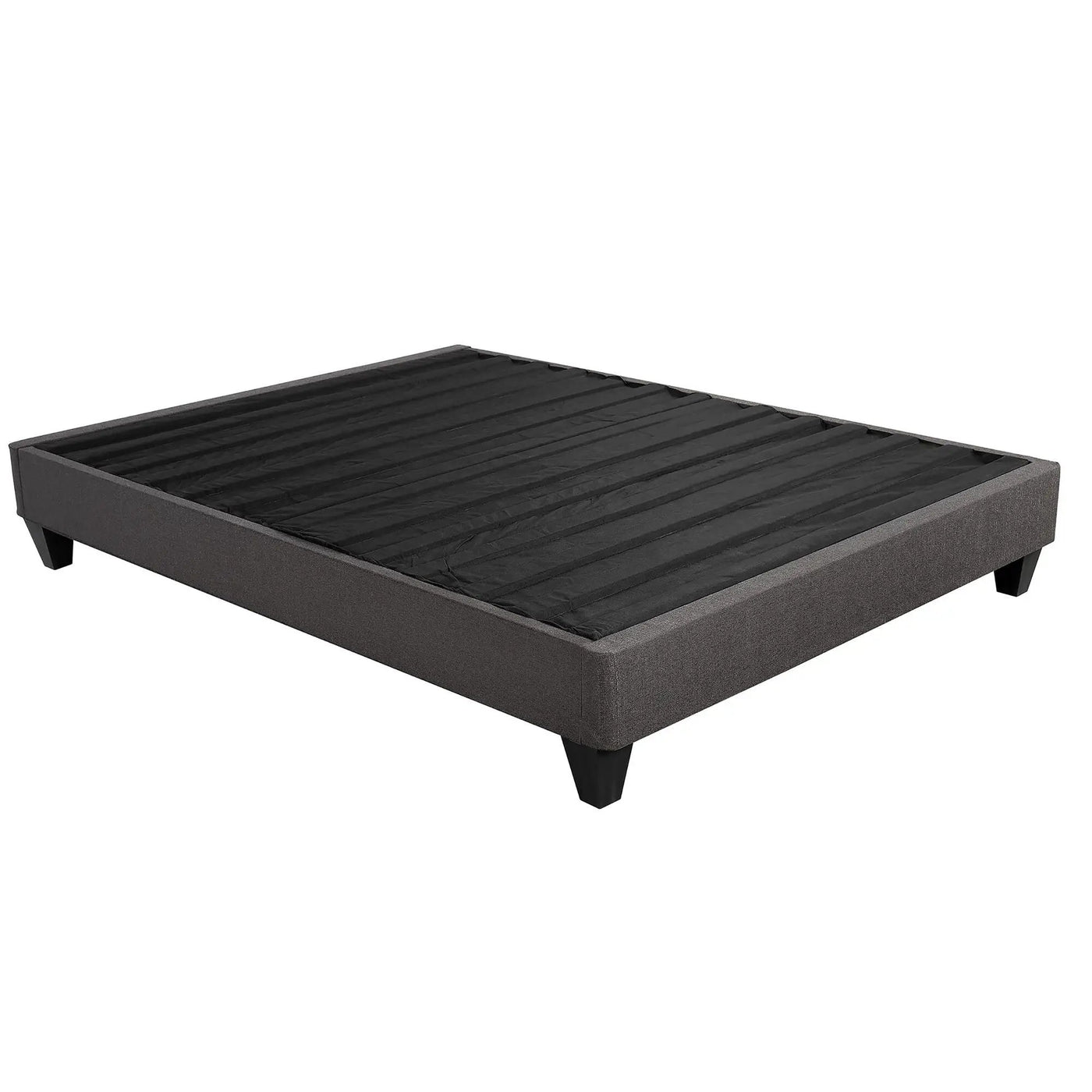 14" Upholstered Platform Bed Base, Mattress Foundation by Unique Piece Furniture