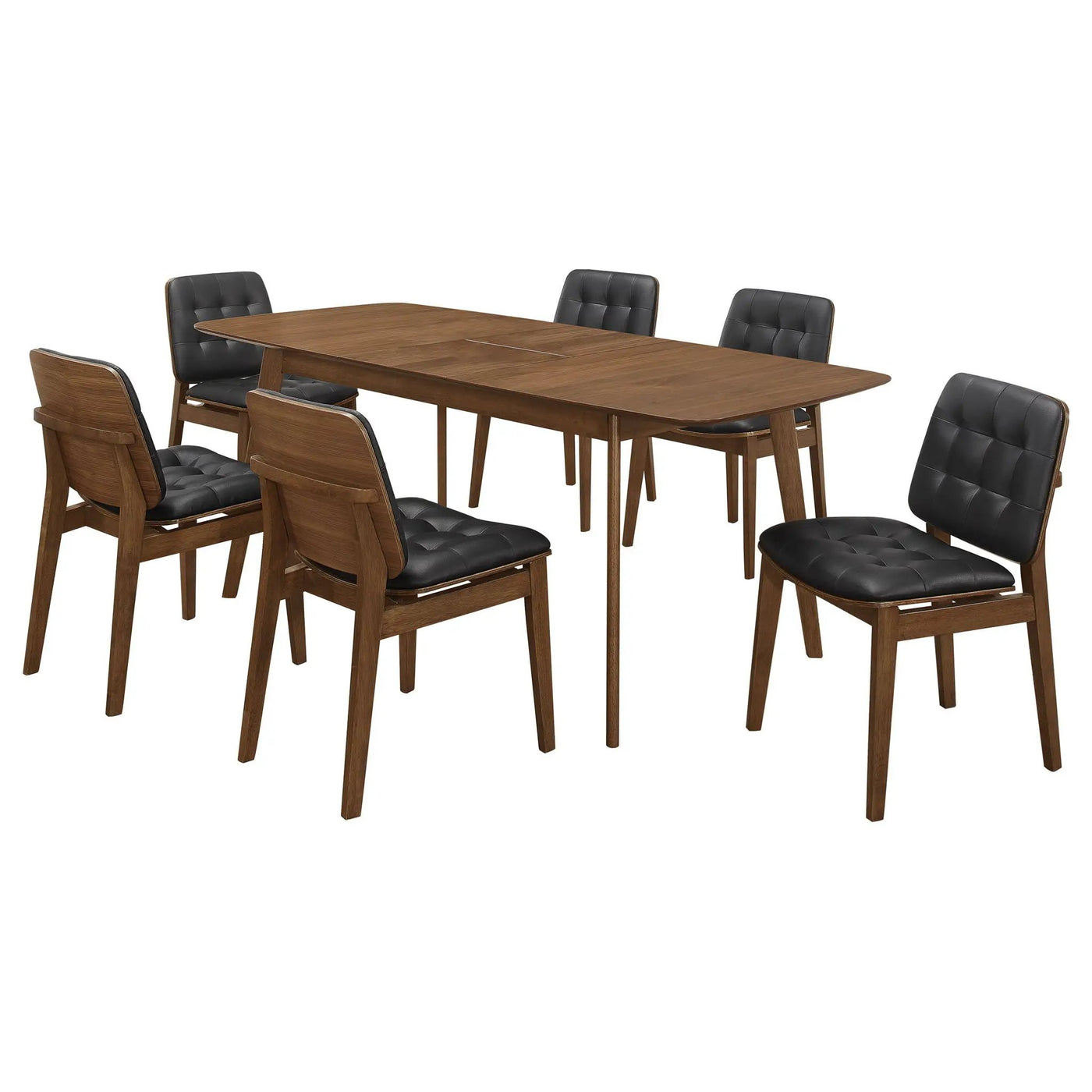 Draper - Rectangular Dining Set With Butterfly Leaf by HouseOfZazla