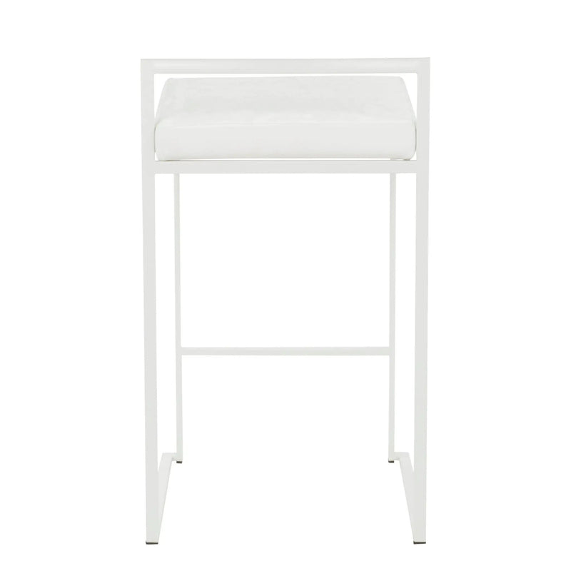 Fuji - Simple Elegance, Contemporary Stackable Counter Stool by HouseOfZazla