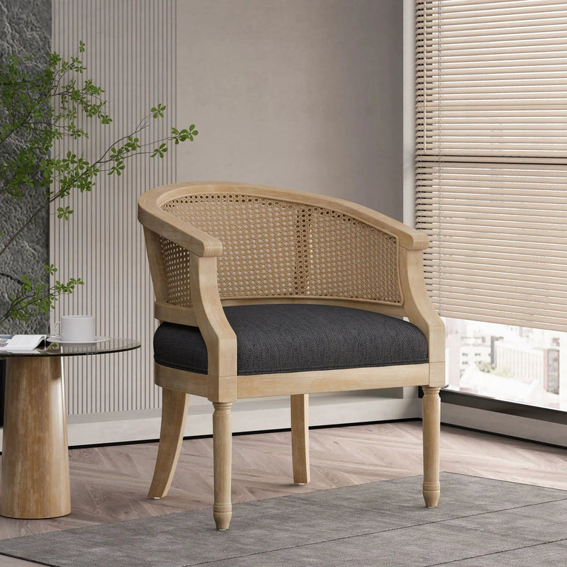 Curved Backrest Accent Chair by HouseOfZazla