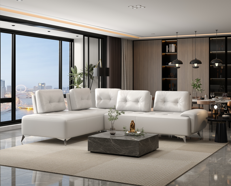 Turano Pearl Sectional Sofa by HouseOfZazla