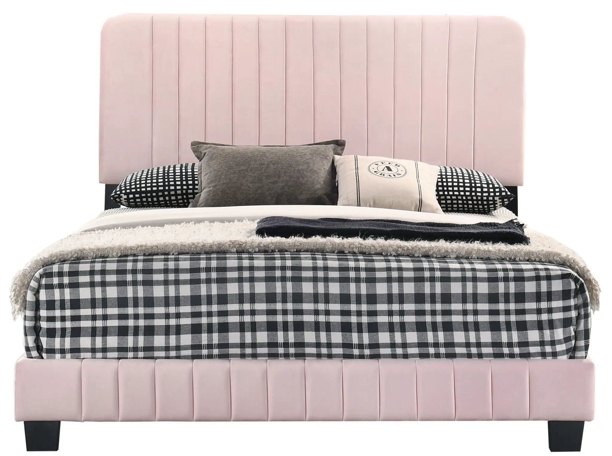 Channel Tufted Bed by HouseOfZazla