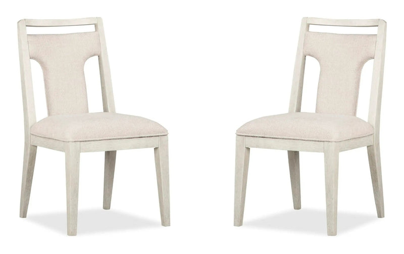 Lorelei - Upholstered Side Chair (Set of 2) - Misty Cloud by Unique Piece Furniture