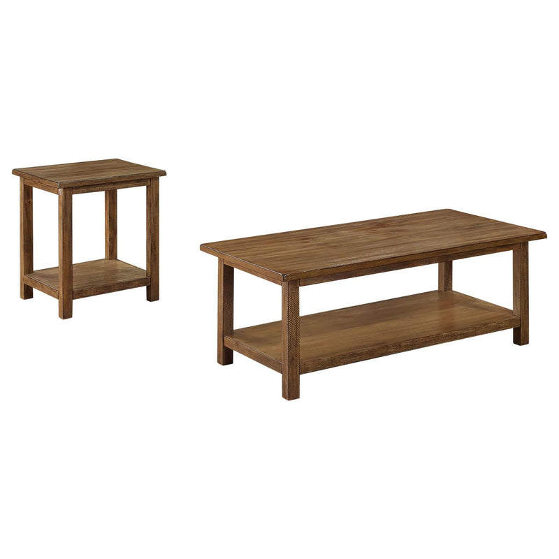 Castleton - Coffee And End Table Set With Storage by HouseOfZazla