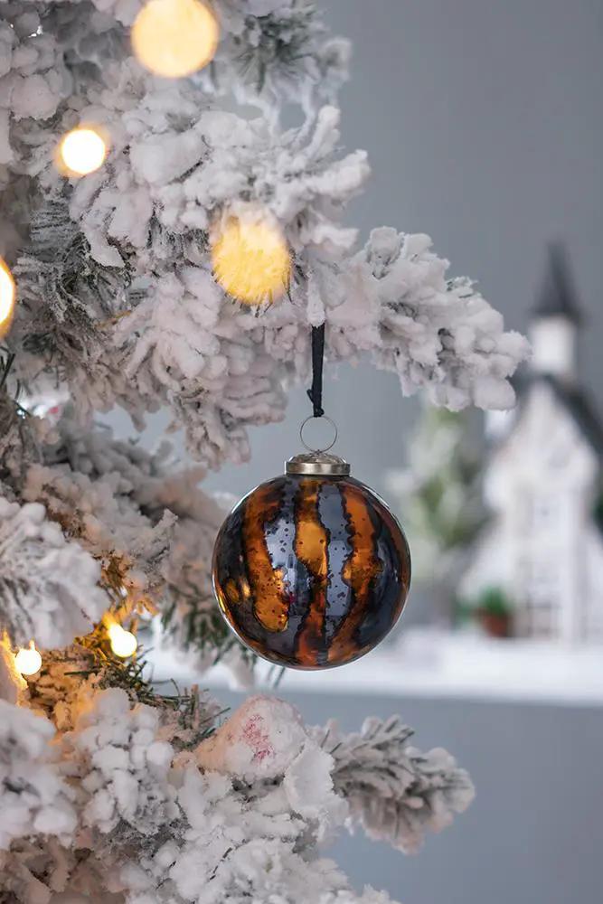 Christmas Ball Ornaments, Decorative Hanging Ball Christmas Tree Ornaments, For Holiday Party Decorations (Set of 6) by HouseOfZazla