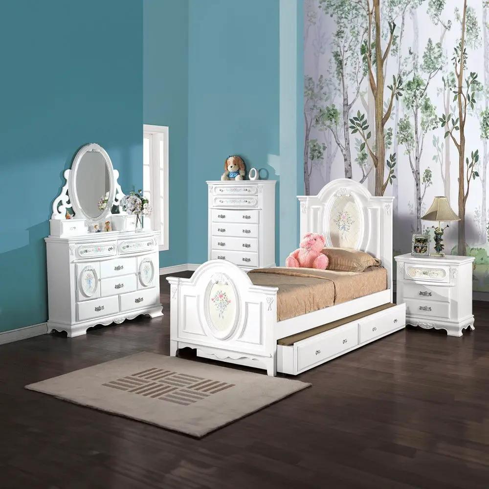 Flora - Panel Bed by Unique Piece Furniture
