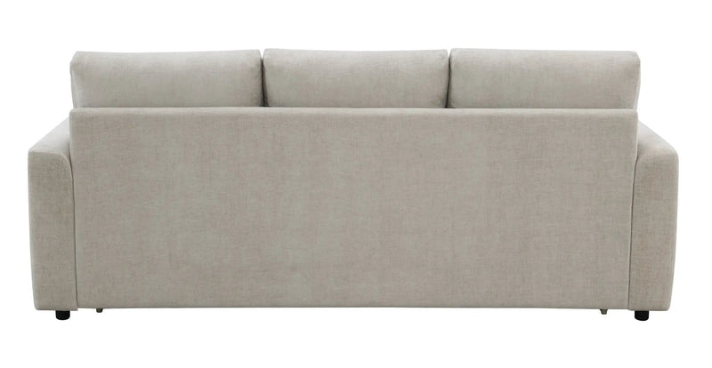 Leira Beige Linen Pull Out Sleeper by HouseOfZazla