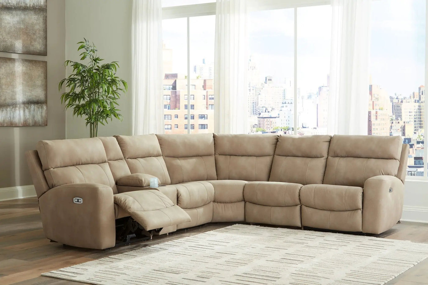 Next-Gen Durapella - Power Reclining Sectional Set by Unique Piece Furniture
